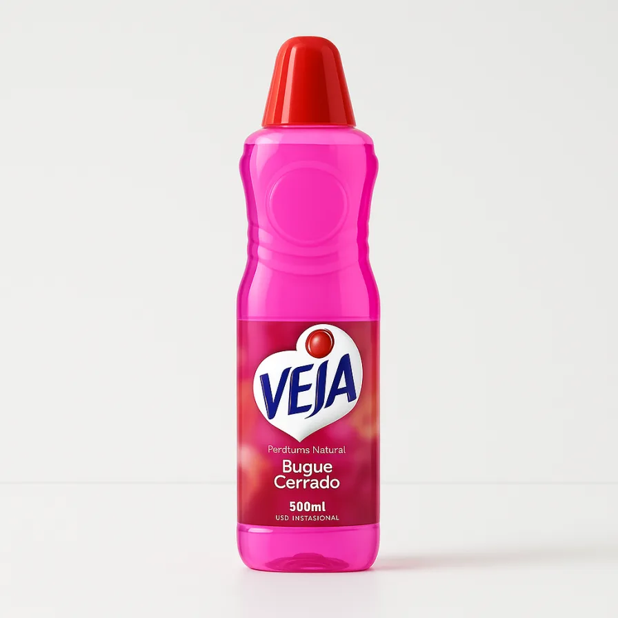 Limpador Multiuso Veja 500ml: Perfume Natural Buquê Cerrado para Profissionais