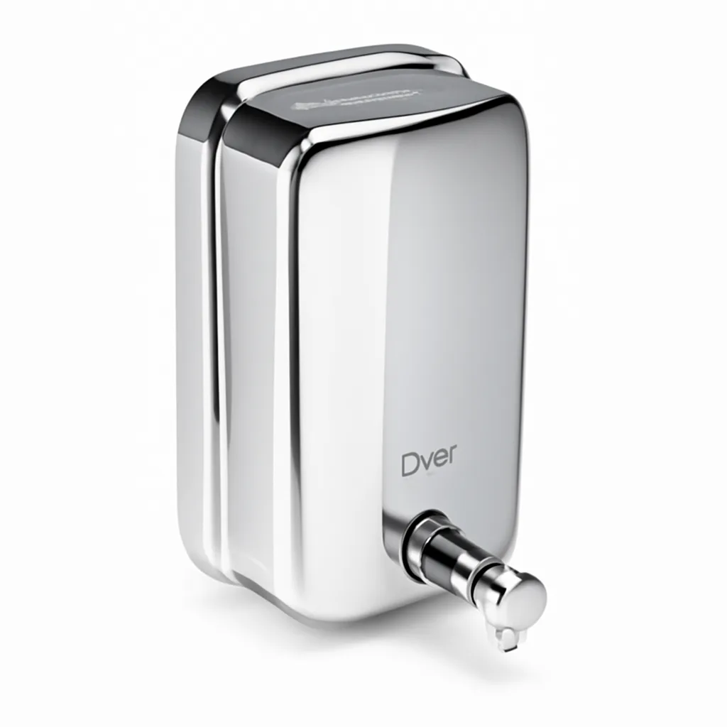 SABONETEIRA INOX POLIDO 1000ML VISIUM