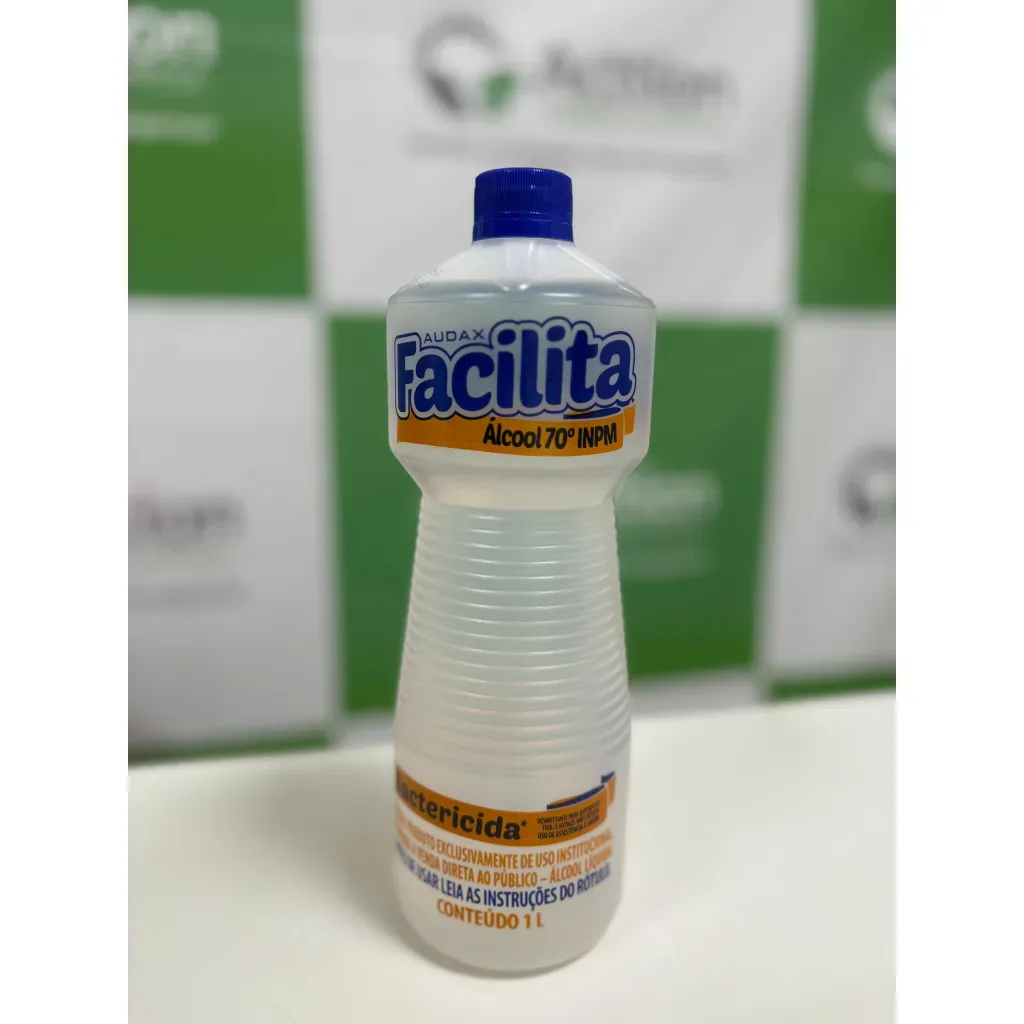 ALCOOL 1LT 70% HOSPITALAR FACILITA