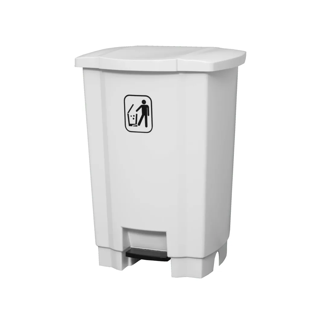 LIXEIRA 36LT BR C/PEDAL TONK