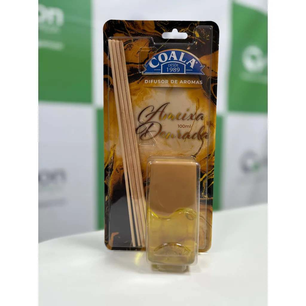 DIFUSOR AROMAS 100ML AM DOURADA COALA