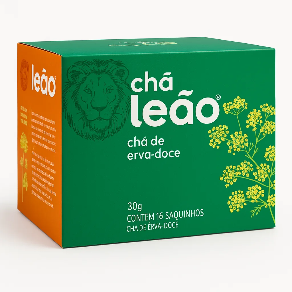 CHA MATTE C/10 SAQ ERVA DOCE LEAO