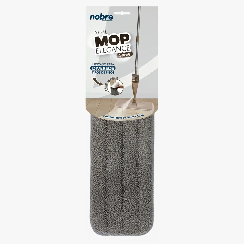 REFIL MICROFIBRA MOP SPRAY ELEGANCENOBRE