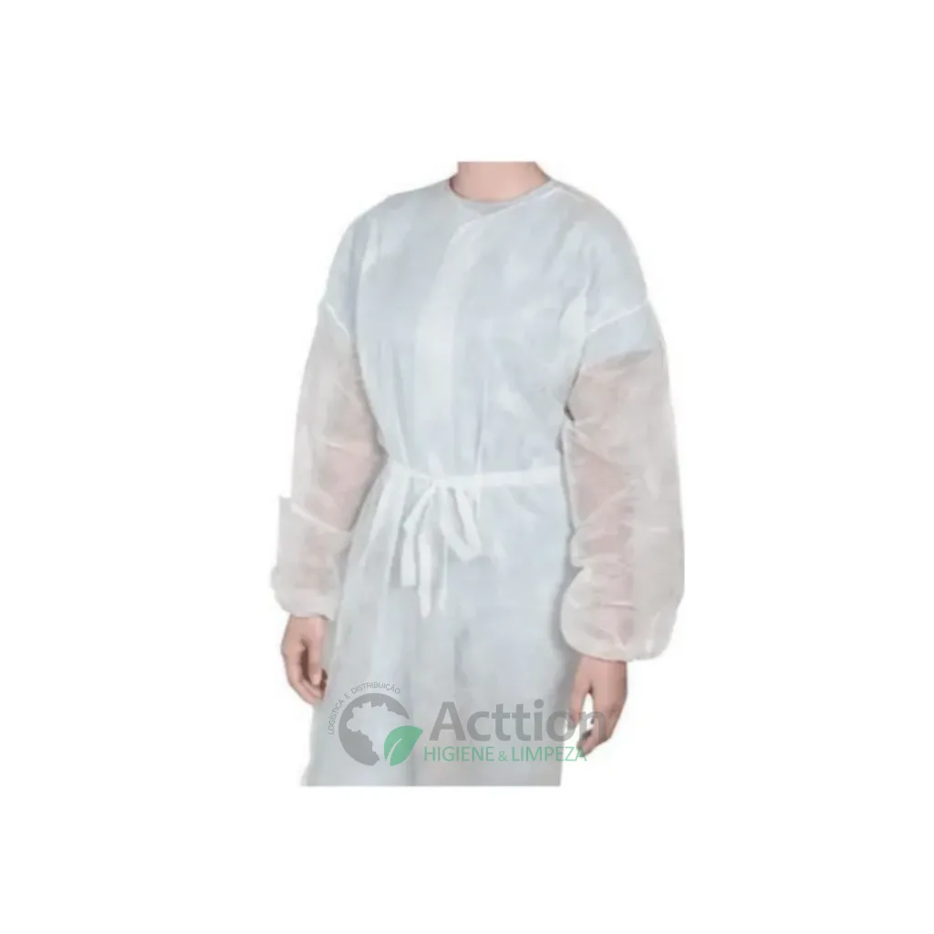 AVENTAL TNT BR C/TIRAS C/10 INOVEN 30GR
