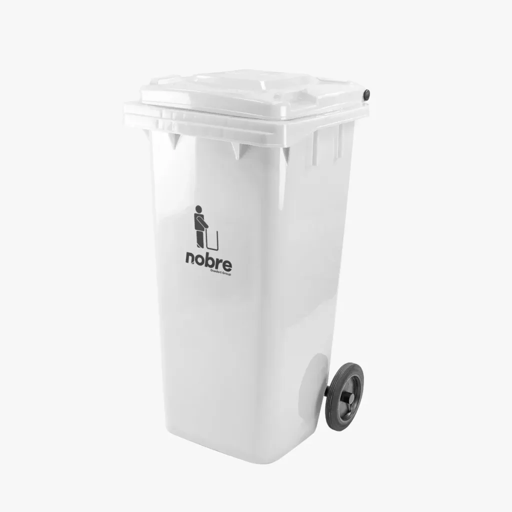 CONTENTOR 120L BR C/RODAS NOBRE