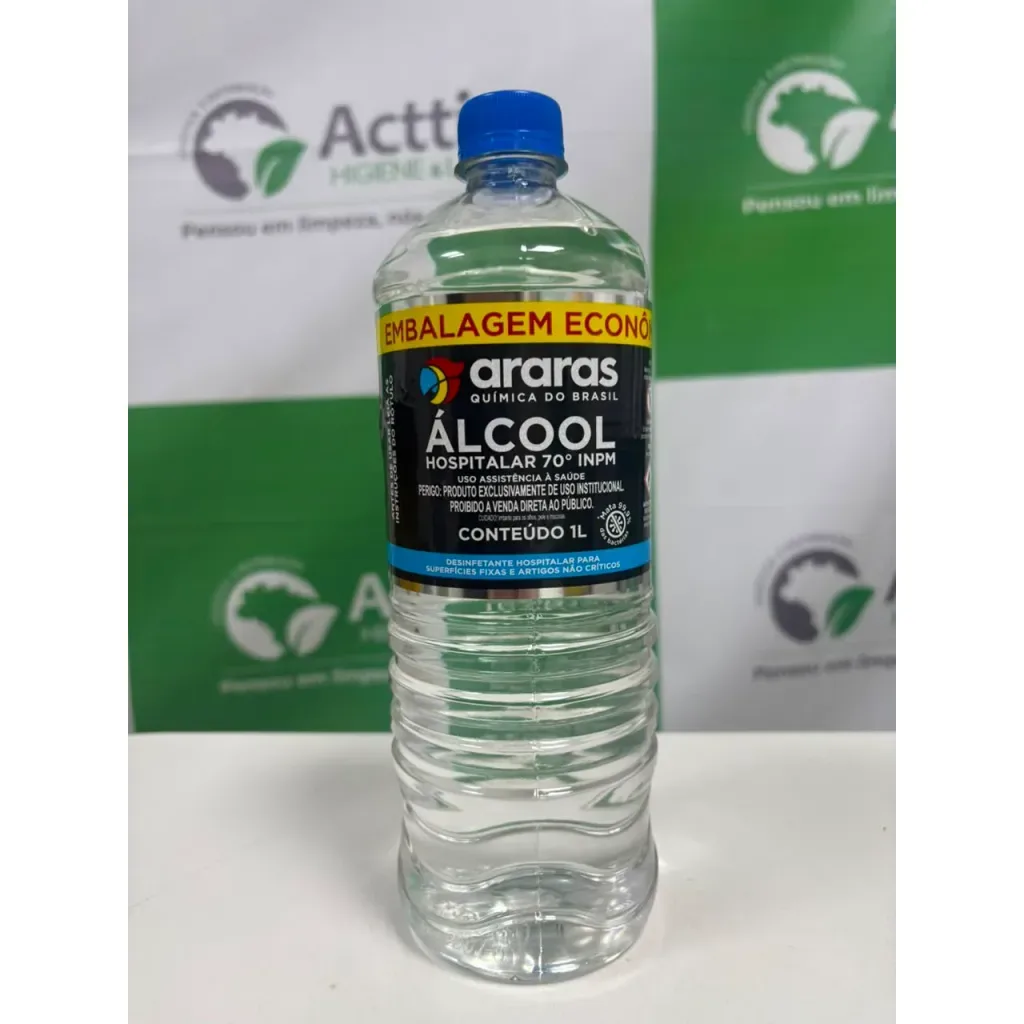 ALCOOL 1LT 70% ARARAS