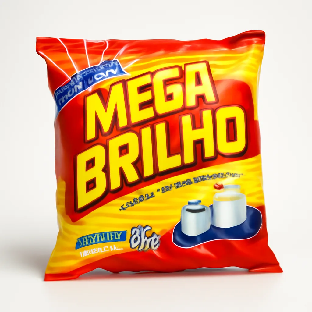 LA DE ACO 8X44GR MEGA BRILHO