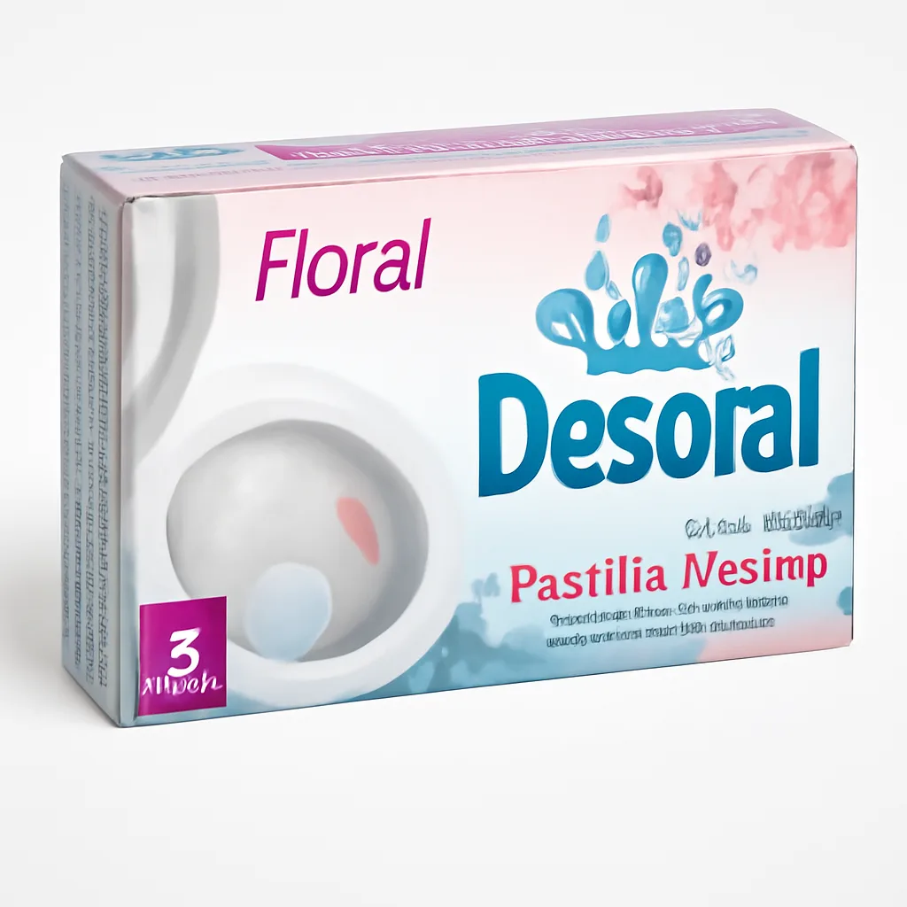 PASTILHA ADES FLORAL C/3 DESORAL