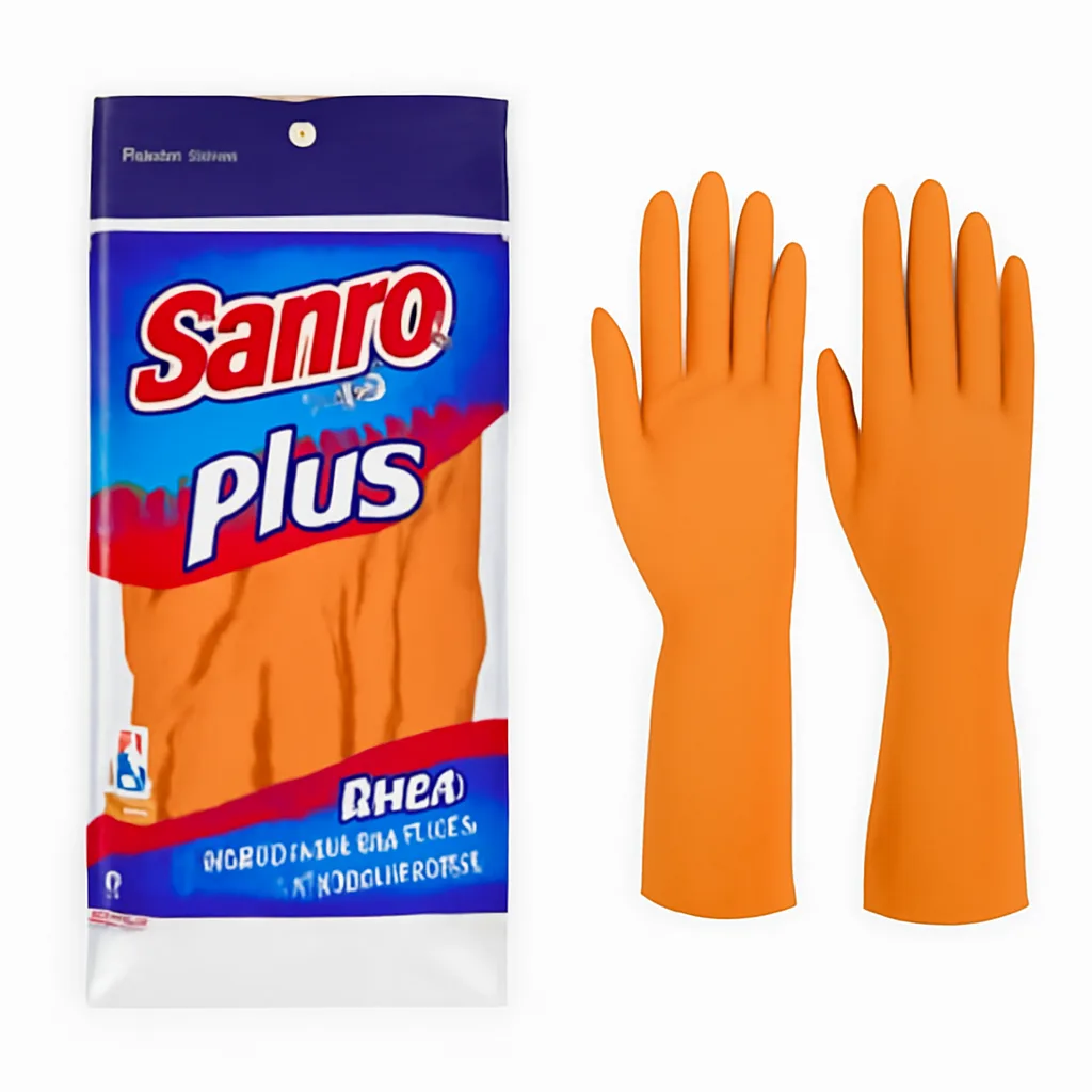LUVA LATEX LJA G SANRO PLUS