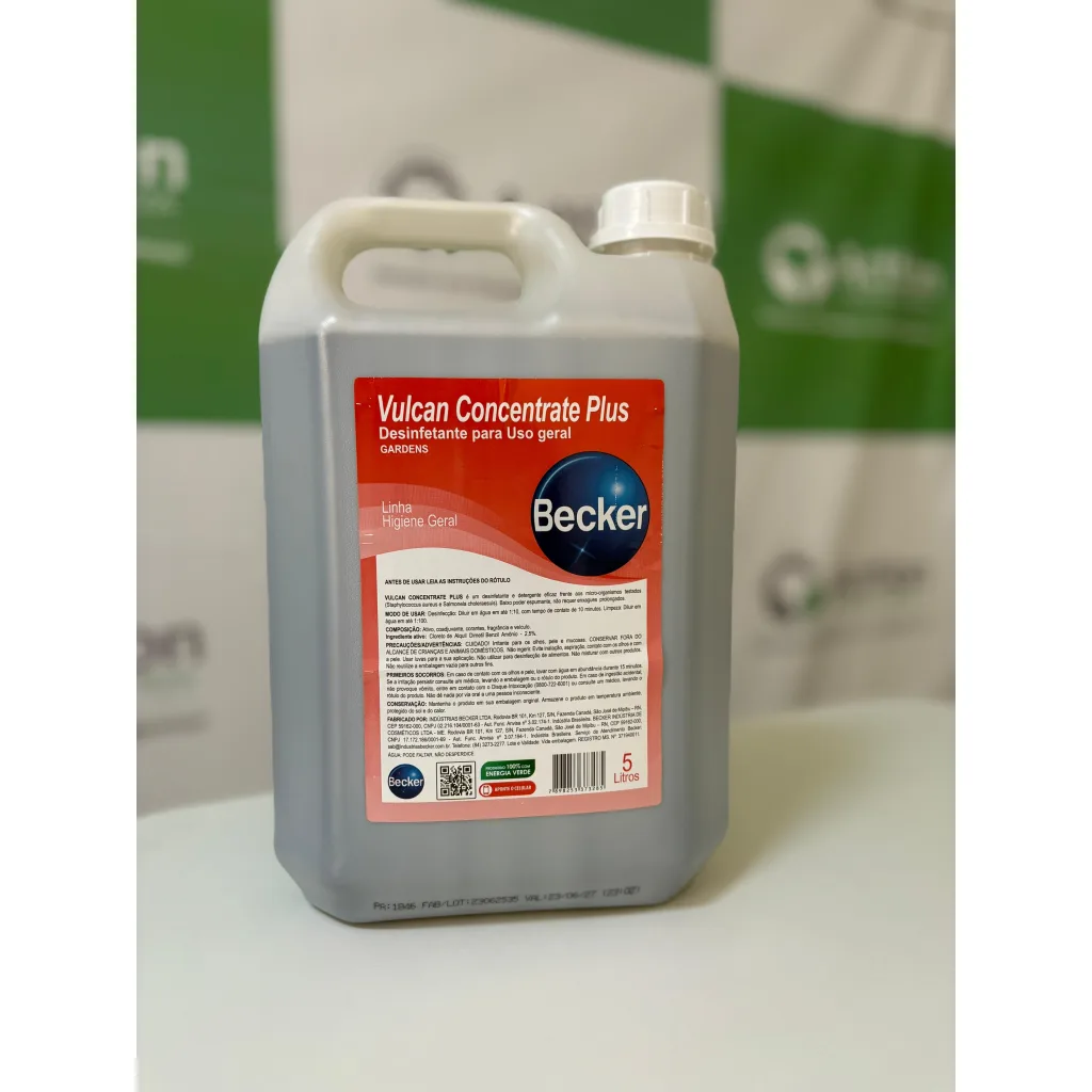 DESINFETANTE 5L VULCAN C PLUS GARDENS BECKER