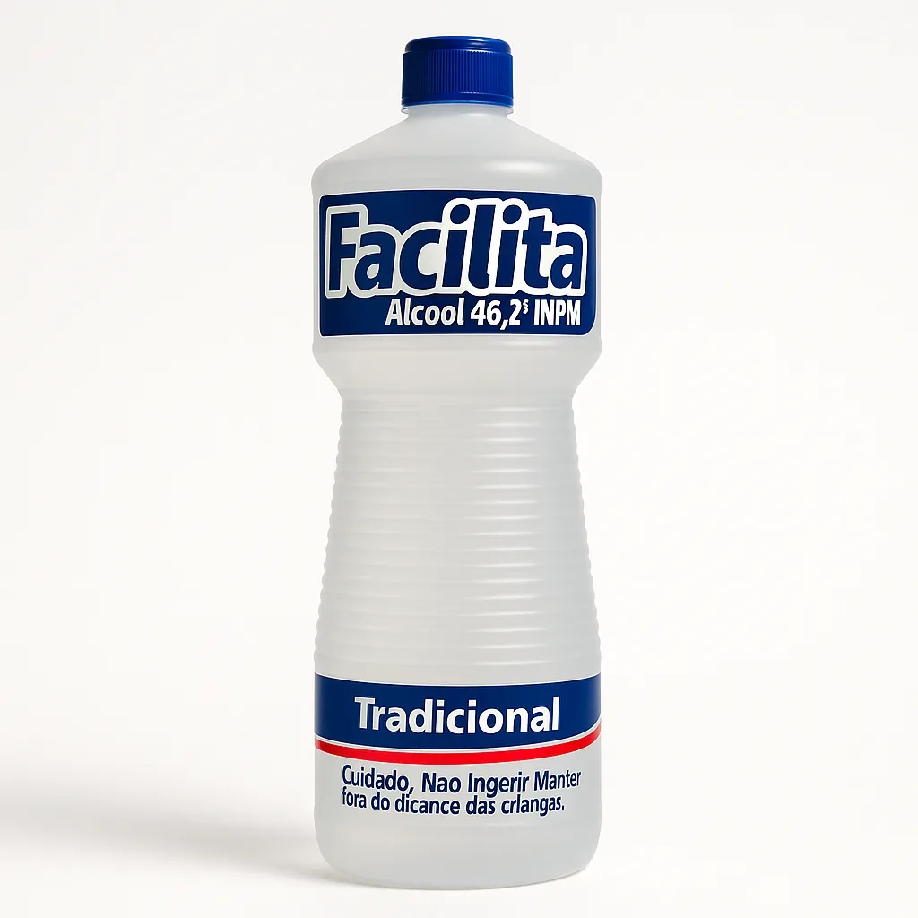 ALCOOL 1LT 46% TRADICIONAL FACILITA