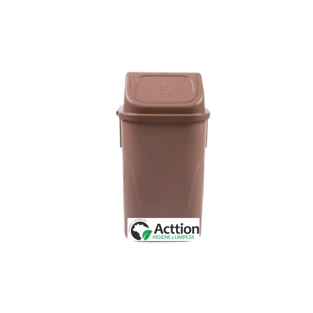 LIXEIRA 60LT MA BASC USA PLAST