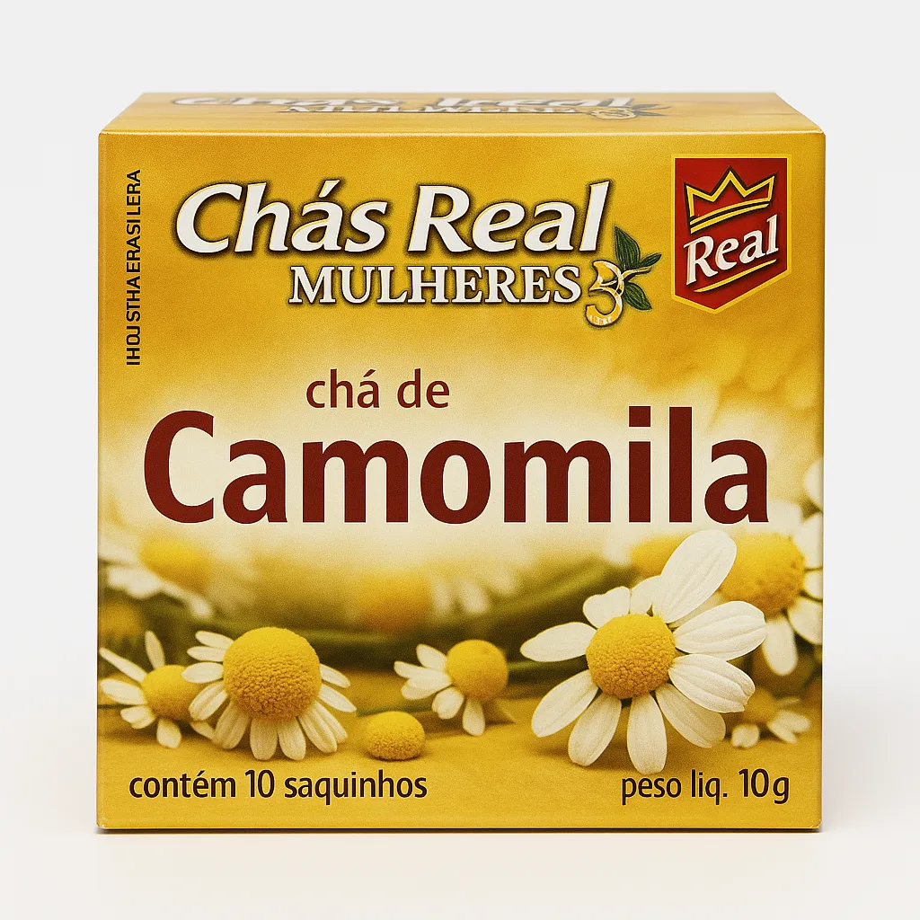 CHA MATTE C/10 SAQ CAMOMILA REAL