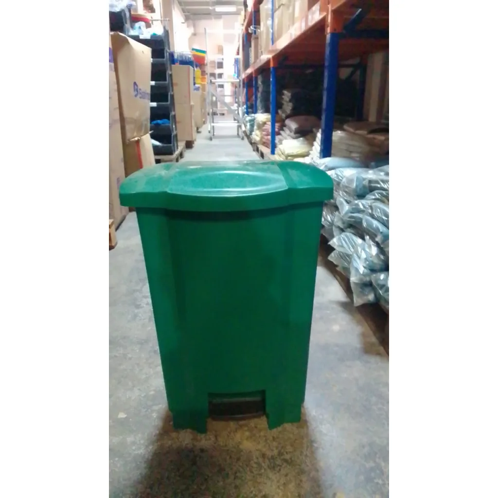LIXEIRA 50L VD C/PEDAL TONK