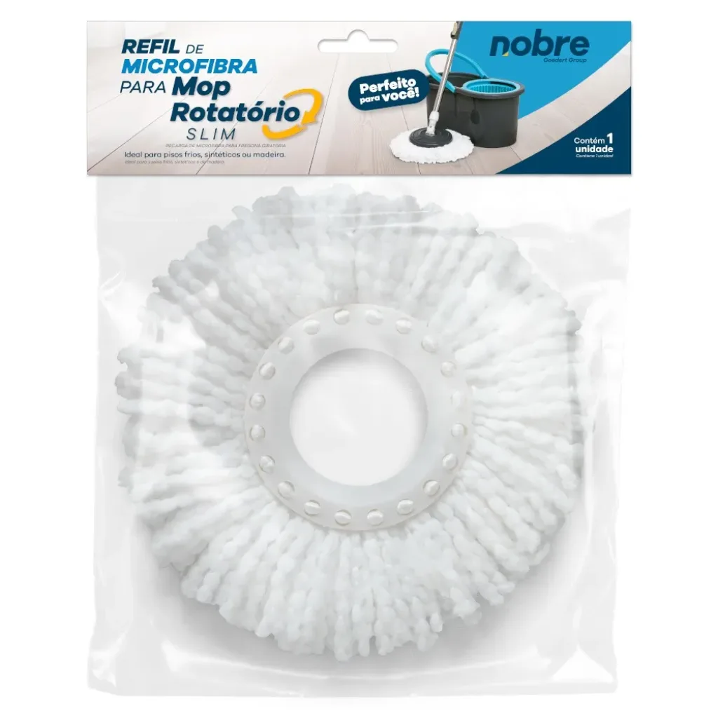 REFIL MICROFIBRA MOP ROT NOBRE SLIM