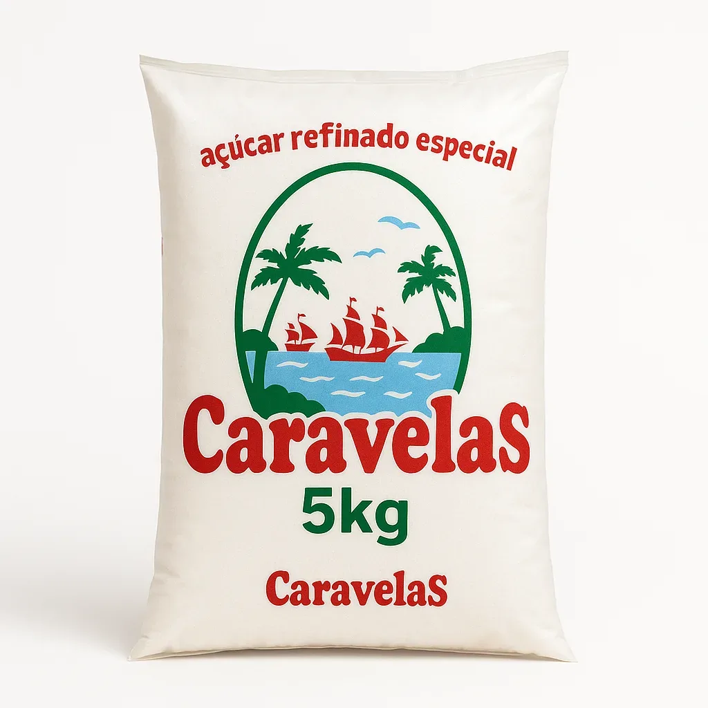 Açúcar Refinado Caravelas 5kg: Qualidade e Praticidade para o seu Negócio