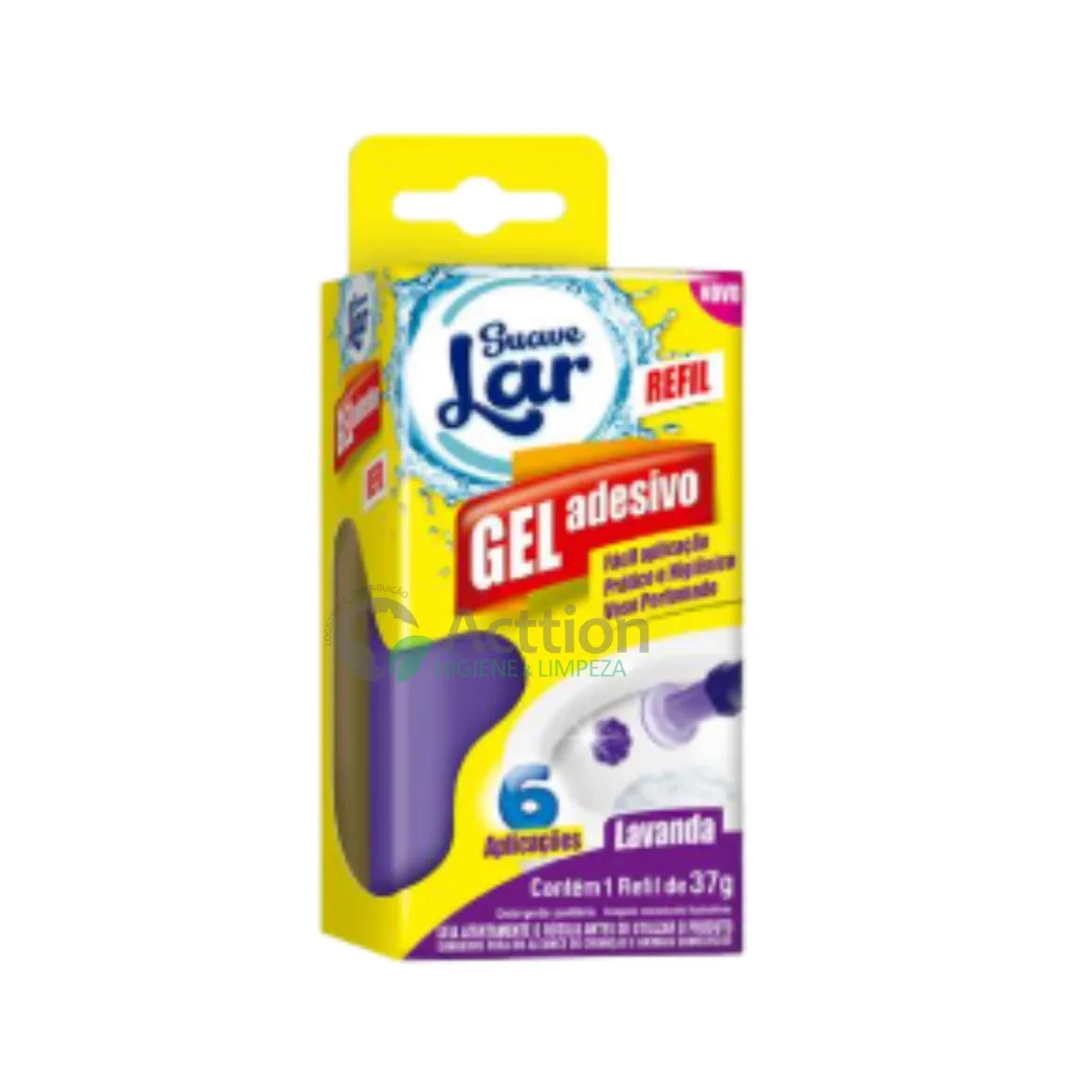 GEL ADES REFIL 6/37GR LAVANDA SUAVELAR