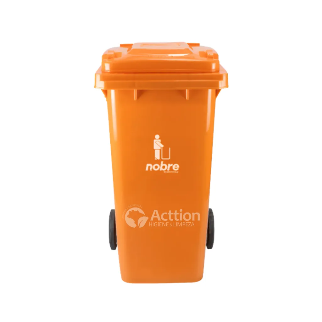 CONTENTOR 120L LJ C/RODAS NOBRE