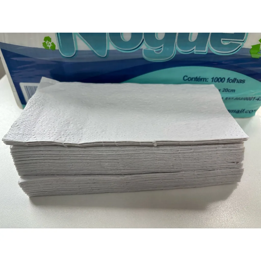 PAPEL TOALHA INTERFOLHA 20X20X1000 20GR PREMIUM NOGUE AZ