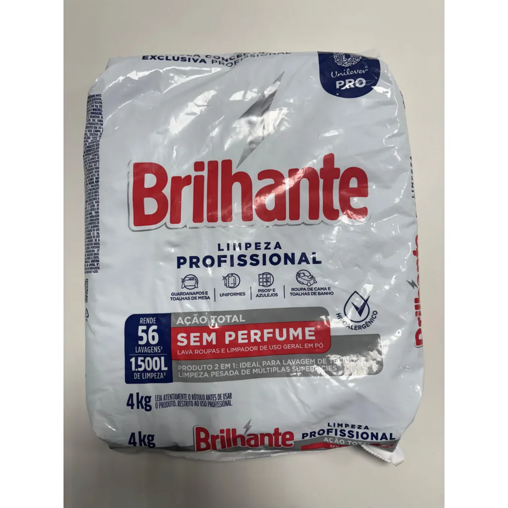 SABAO EM PO 4KG PROFISSIONAL BRILHANTE