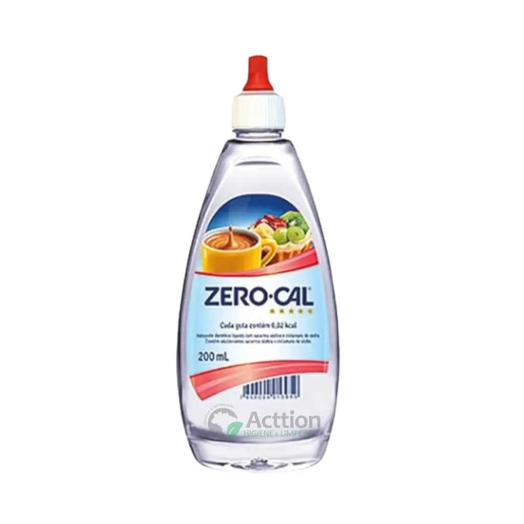 ADOCANTE LIQ 200ML SACARINA ZERO CAL
