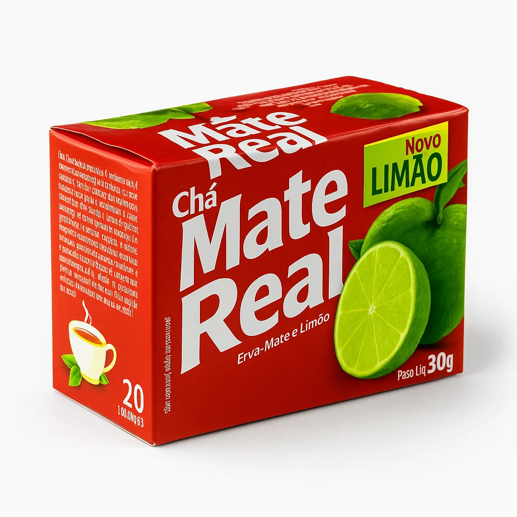 CHA MATTE C/20 SAQ LIMAO REAL