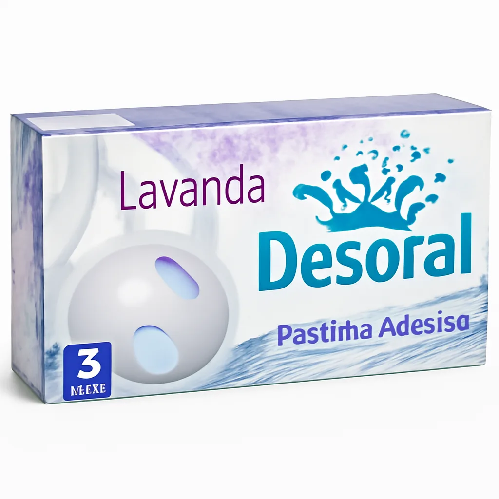 PASTILHA ADES LAVANDA C/3 DESORAL