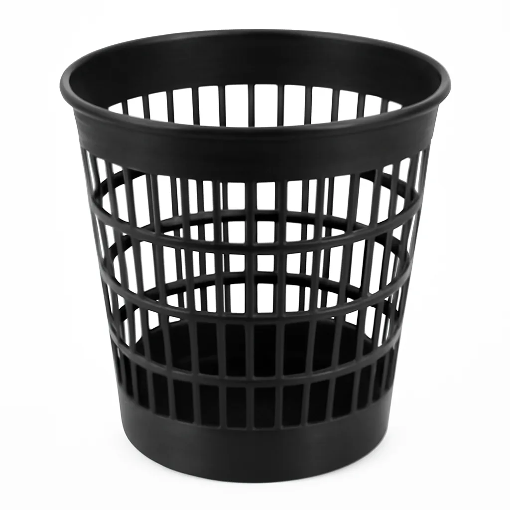 LIXEIRA 8LT PLASTICA TELADA