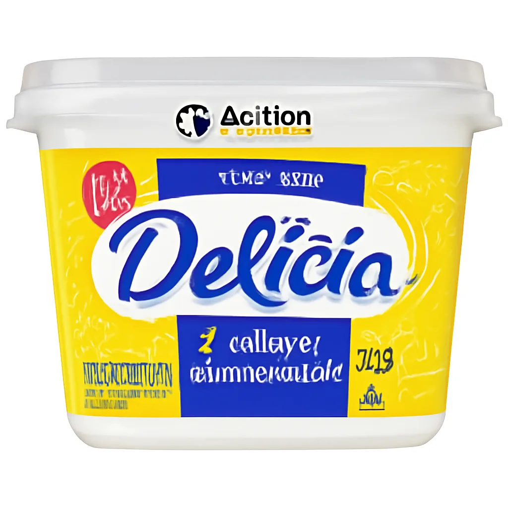 MARGARINA 500GR C/SAL DELICIA