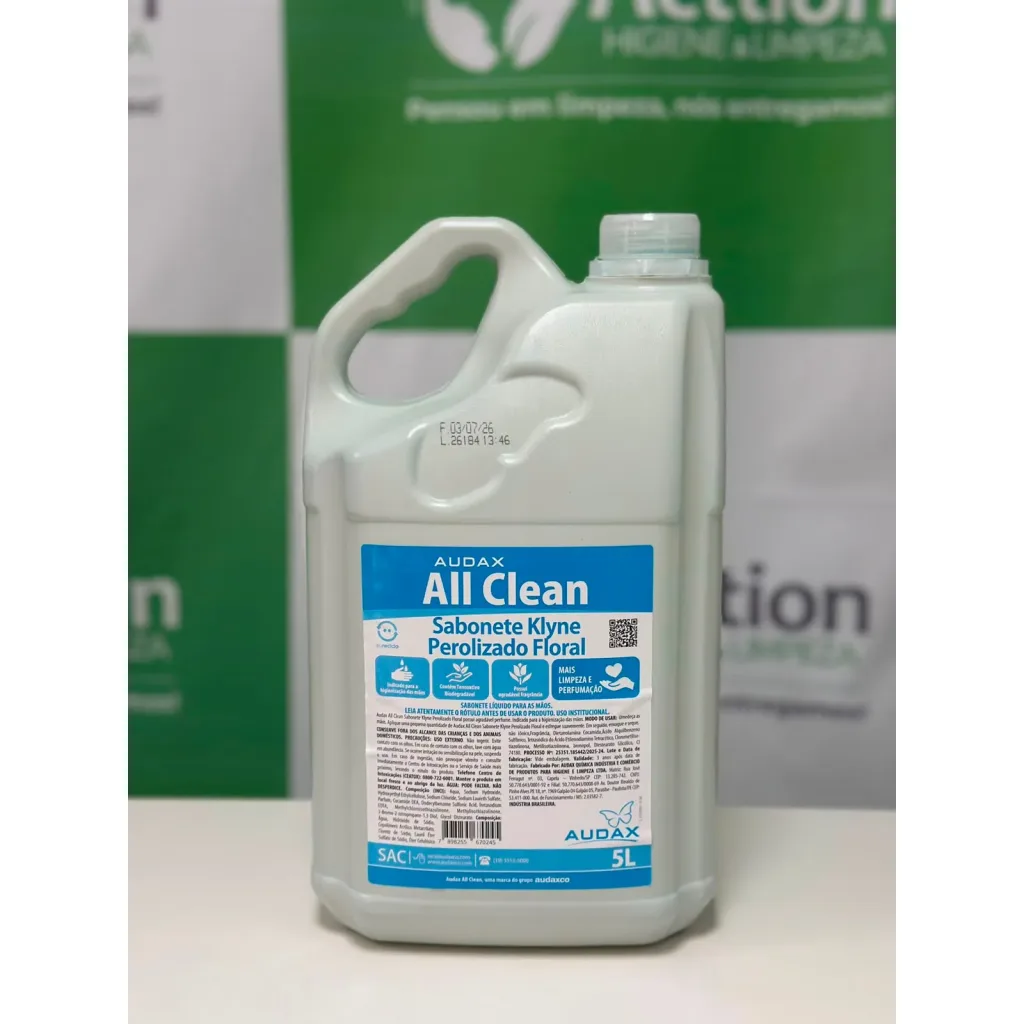 SABONETE 5L FLORAL ALL CLEAN KLYNE