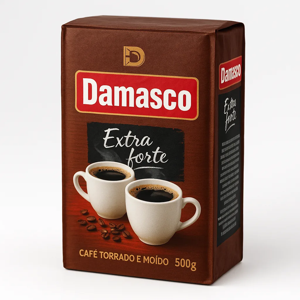 CAFE 500GR VACUO EXTRA FORTE DAMASCO